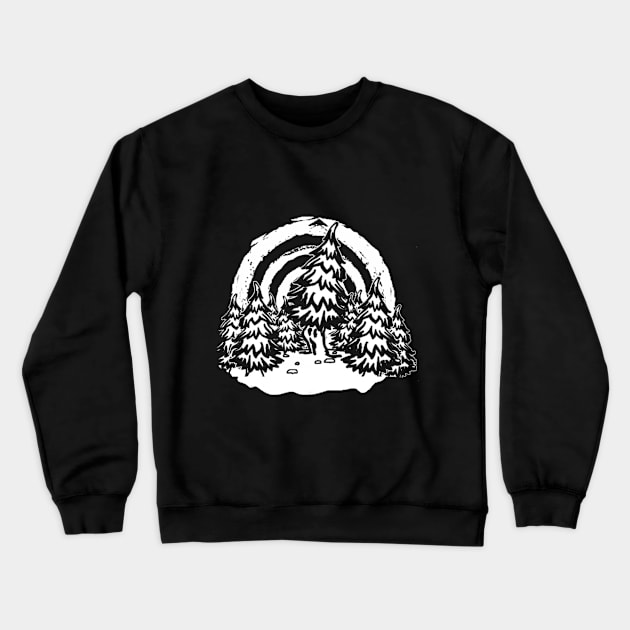 Scream Forest Crewneck Sweatshirt by NotSoCarelessFashion